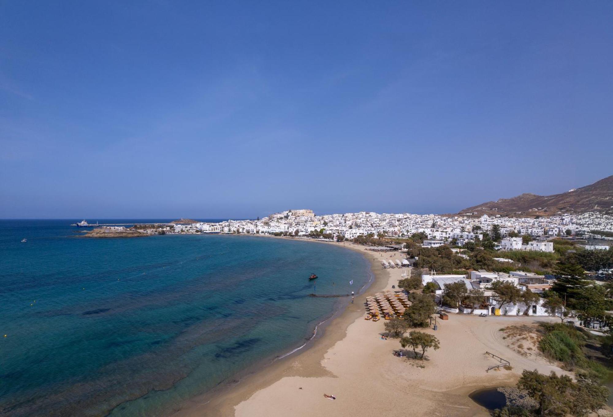Flisvos Beach Apartments Naxos City Exterior photo
